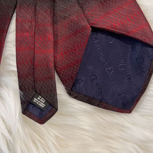 Christian Dior Men’s Silk Tie - Picture 4 of 4